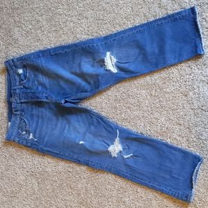 GAP Denim Cheeky Straight High Rise Jeans